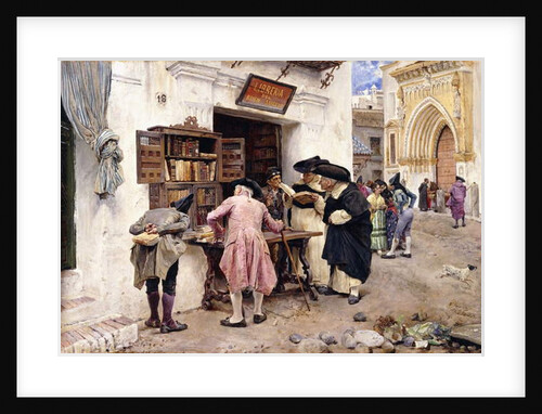 The Bibliophiles, 1879 by Luis Jimenez y Aranda