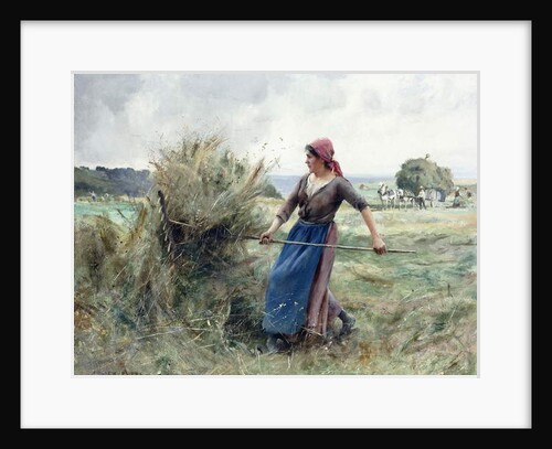 Peasant and Hay by Julien Dupre