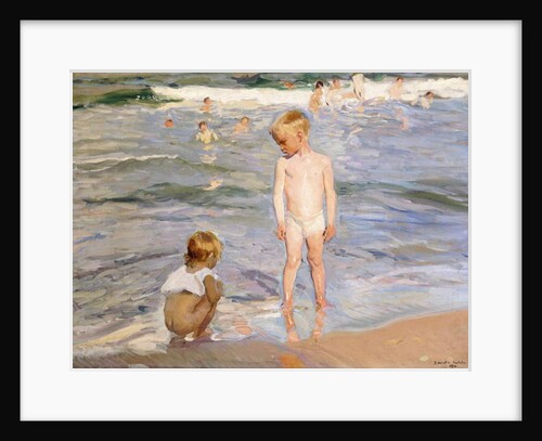 Afternoon Sun, Valencia Beach, 1910 by Joaquin Sorolla y Bastida