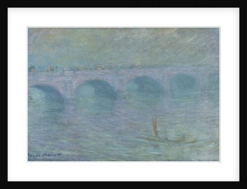 Waterloo Bridge in the Fog, 1903 by Claude Monet