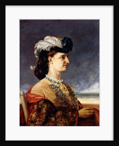 Portrait of Countess Karoly, 1865 by Gustave Courbet