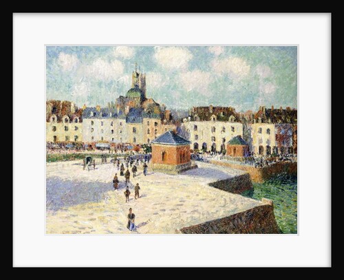 The Quay at Dieppe in Sunlight, 1905 by Gustave Loiseau
