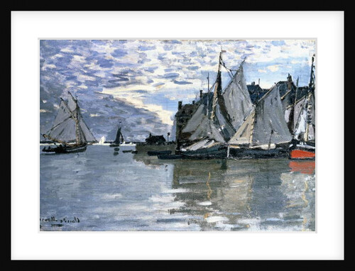 Sailing Boats, c.1864-1866 by Claude Monet