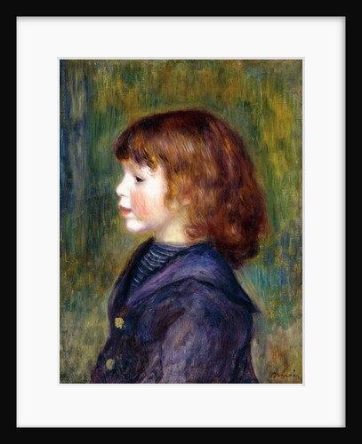 Portrait of Pierre Renoir in a Sailor Suit, 1890 by Pierre Auguste Renoir