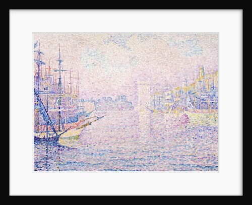 Marseille Port, Morning Mist, 1906 by Paul Signac