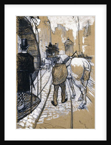 The Coach Driver of the Omnibus Company, 1888 by Henri de Toulouse-Lautrec