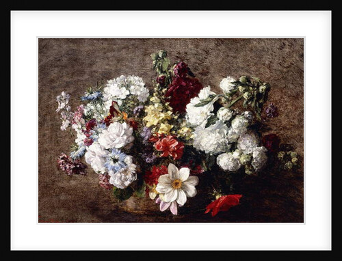 Mixed Bouquet, 1882 by Ignace Henri Jean Fantin-Latour