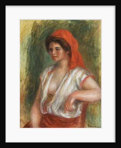 The Beautiful Sicilian by Pierre Auguste Renoir