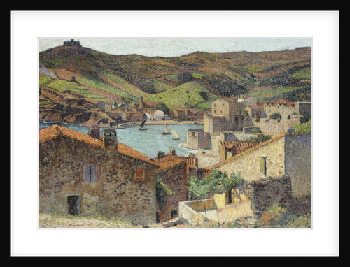 The Village of Collioure with a View of the Port by Henri Jean Guillaume Martin