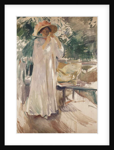 Clotilde in her Garden, 1910 by Joaquin Sorolla y Bastida