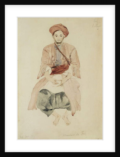 Merchant of Fez, c.1832 by Ferdinand Victor Eugene Delacroix
