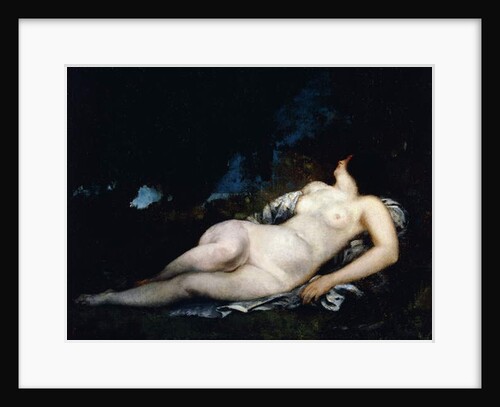 Study for a Woman Sleeping, c.1852 by Gustave Courbet