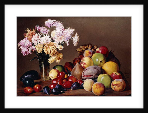 Still Life with Fruit and Flowers, 1908 by Conrad Wise Chapman
