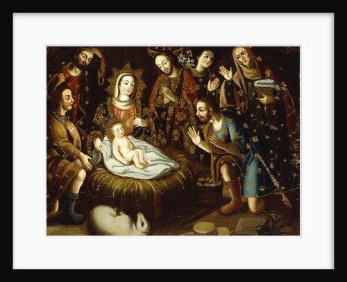 Adoration of the Shepherds by Gaspar Miguel de Berrio