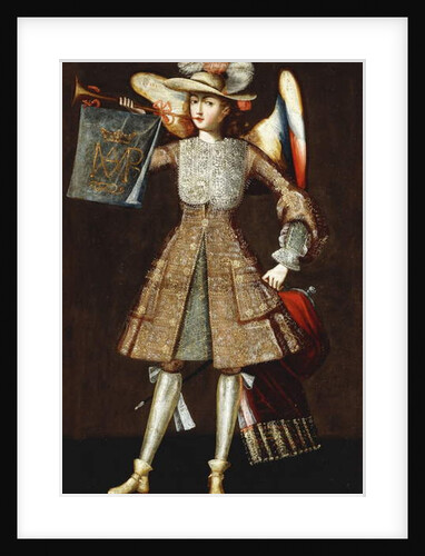 Archangel with Trumpet by Cuzco School