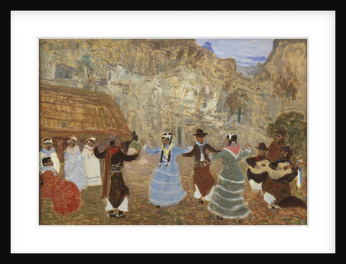 Creole Dance by Pedro Figari