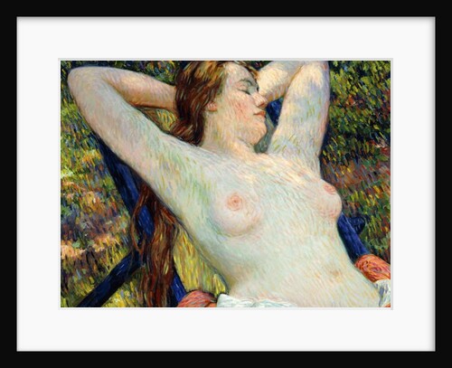 The model's siesta, 1920 by Theo van Rysselberghe