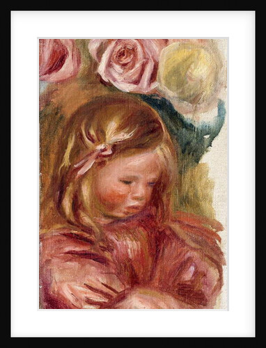 Study, Coco in the Roses, by Pierre Auguste Renoir