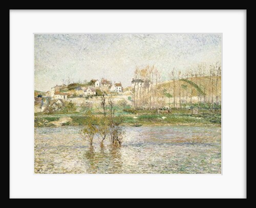 Flood in Pontoise, 1882 by Camille Pissarro