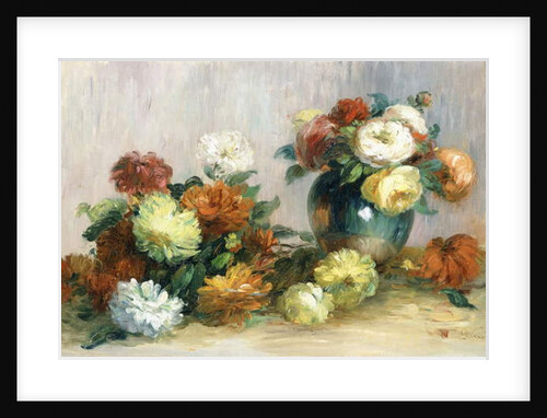 Flower Wreaths, c.1880 by Pierre Auguste Renoir