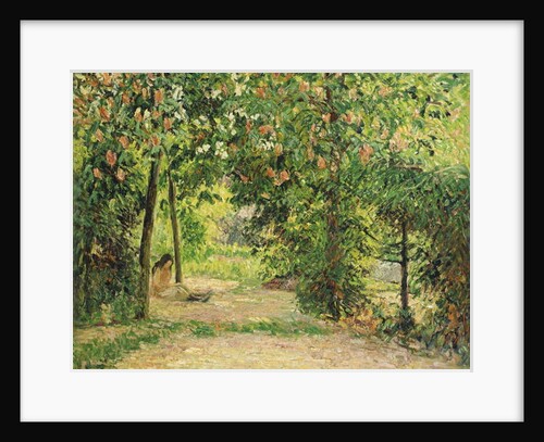 The Garden at Eragny in Spring, 1894 by Camille Pissarro