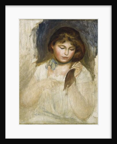 Head of Gabrielle, 1895 by Pierre Auguste Renoir