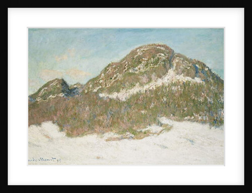 Mount Kolsaas, Sunlight Effect, 1895 by Claude Monet