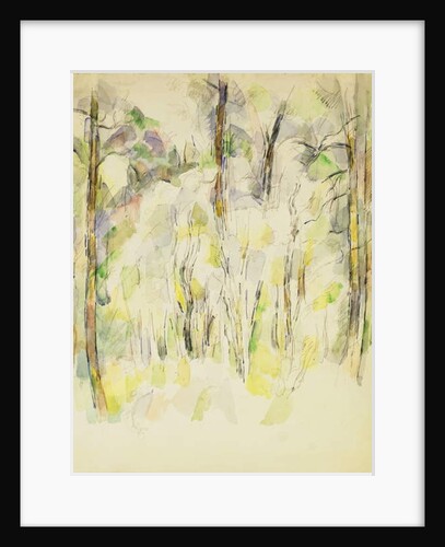 Woodland Scene, c.1900-1904 by Paul Cezanne