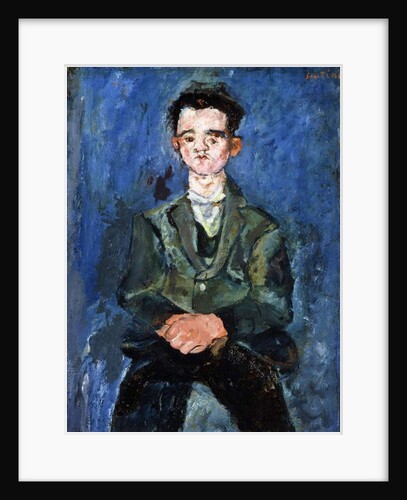 Portrait of a Boy in Blue, 1928 by Chaim Soutine