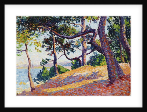 Landscape in Saint-Tropez, 1892 by Maximilien Luce