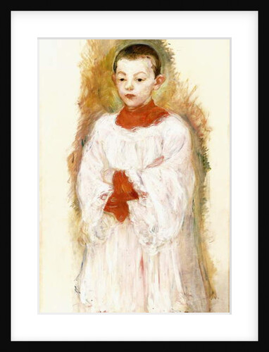 Choirboy, 1894 by Berthe Morisot