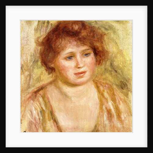 Head of a Woman, 1919 by Pierre Auguste Renoir
