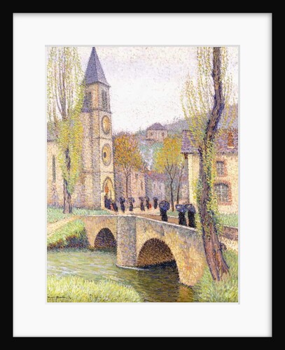 The Mass Hour at Bastide du Vert, c.1920 by Henri Jean Guillaume Martin