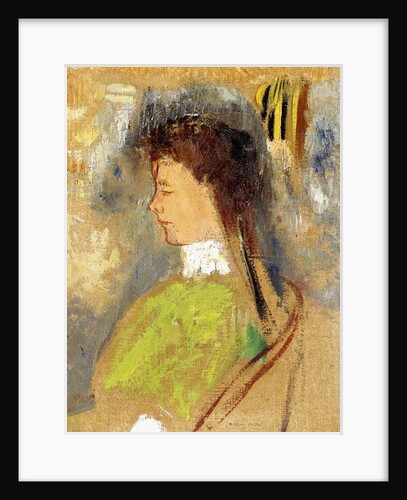Violette Heymann, c.1910 by Odilon Redon