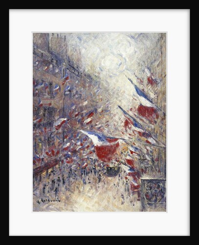 The Fourteenth of July in Paris by Gustave Loiseau