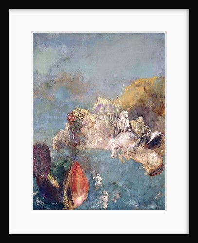 Saint George and the Dragon, 1909-1910 by Odilon Redon