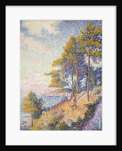 Saint Tropez, The Coastal Path, 1902 by Paul Signac