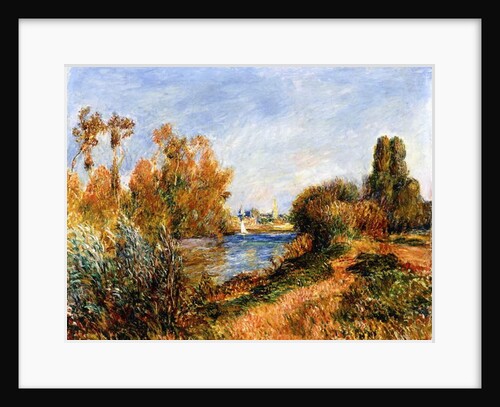 The Seine at Argenteuil, 1888 by Pierre Auguste Renoir