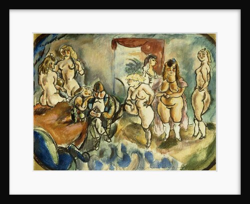 The Dithering Client, 1916 by Jules Pascin