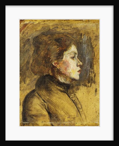 Head of a Woman, 1899 by Henri de Toulouse-Lautrec