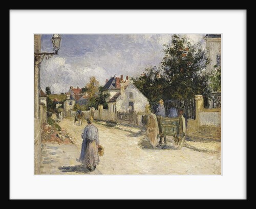 Road in Pontoise, 1879 by Camille Pissarro