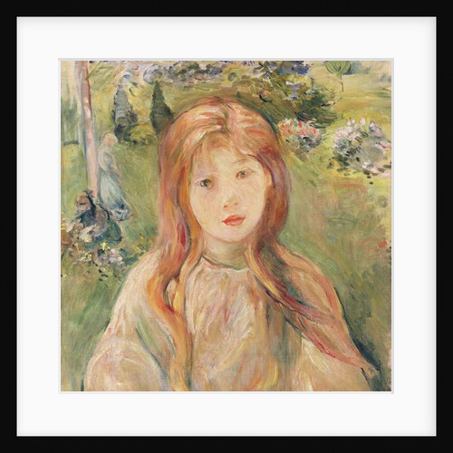Girl at Mesnil, 1892 by Berthe Morisot