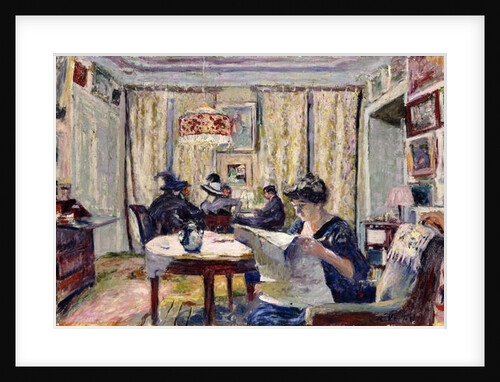 Bridge Players, c.1911 by Edouard Vuillard