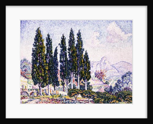 A Garden at Saint-Paul, 1923 by Paul Signac