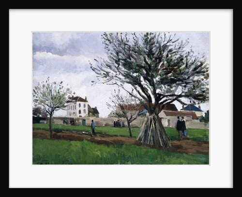 Apple Trees in Pontoise, 1868 by Camille Pissarro