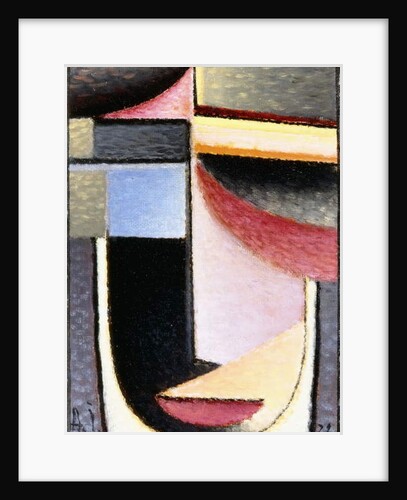 Abstract Head: The Chalice Passed Me, 1929 by Alexej von Jawlensky
