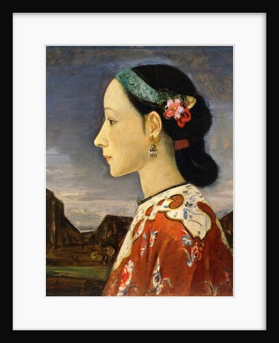 Profile of a Woman, 1926-27 by Takeji Fujishima