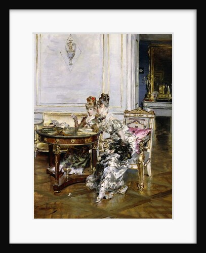 Elegant Ladies in an Interior, c.1875 by Giovanni Boldini