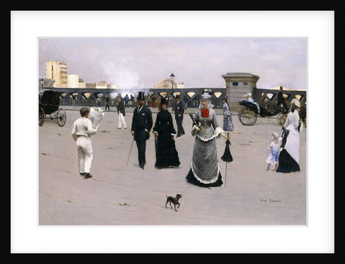 Le Pont de l'Europe, c.1875 by Jean Beraud