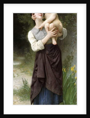 Brother and Sister, 1887 by William-Adolphe Bouguereau